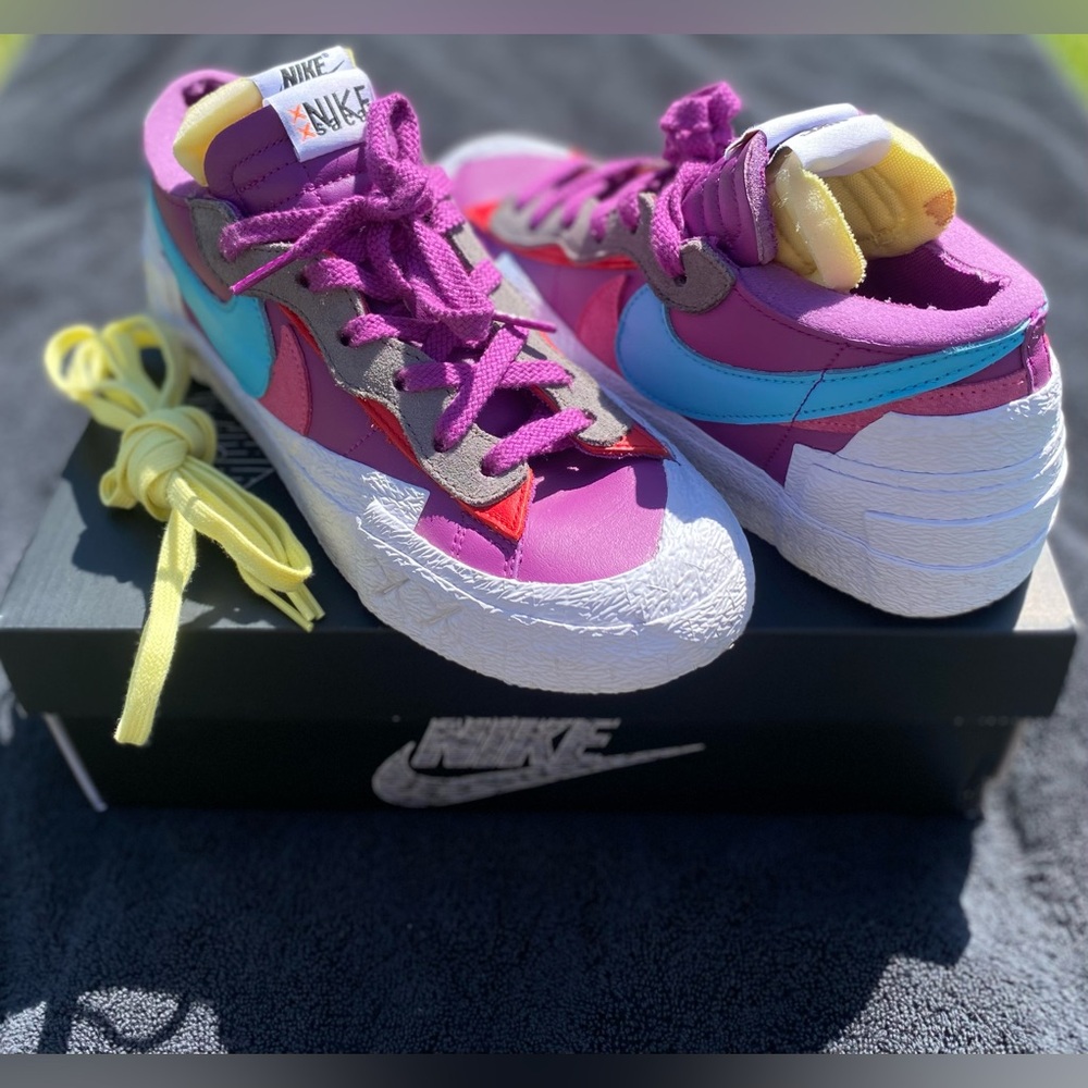 Nike x sacai Blazer low “Purple Dusk Blue” |Mens size 8 | Worn once Near Perfect